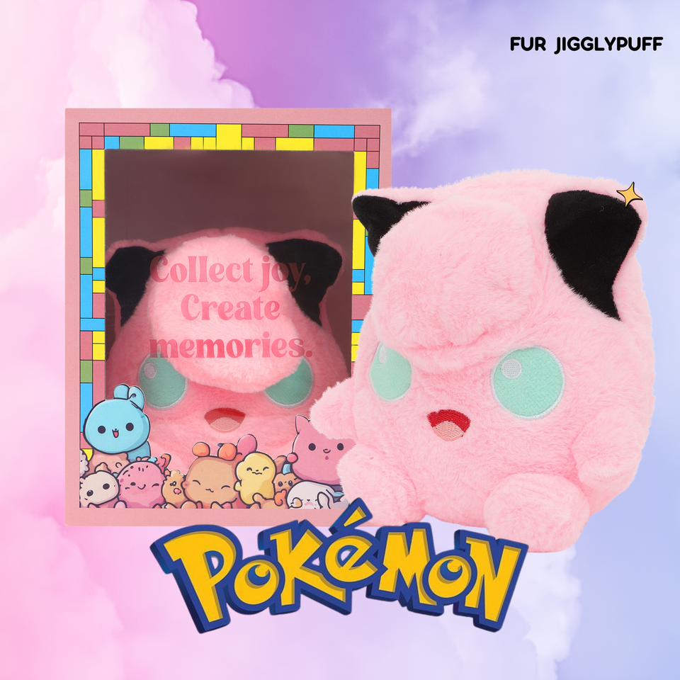 Fusked™ Fluffies Pokemon Companion - Train Your Pokemon