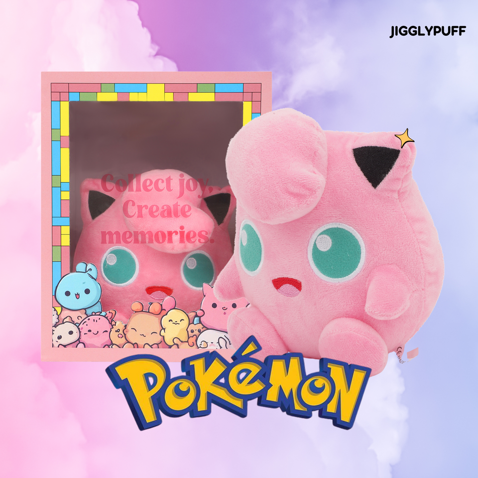 Fusked™ Fluffies Pokemon Companion - Train Your Pokemon