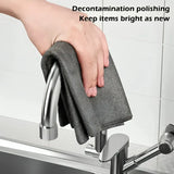 Discount Store™ Microfiber Cleaning Cloth Roll – (20 Sheets) Reusable & Super Absorbent
