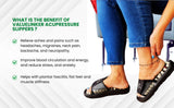 Acupressure Foot Massager Slippers | Pain Relief, Stress Relief | Total Wellness for Men & Women