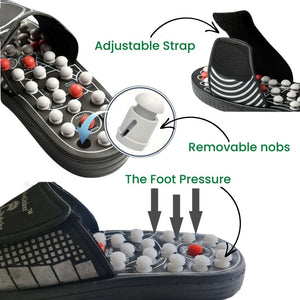 Acupressure Foot Massager Slippers | Pain Relief, Stress Relief | Total Wellness for Men & Women