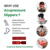 Acupressure Foot Massager Slippers | Pain Relief, Stress Relief | Total Wellness for Men & Women